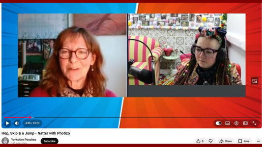 Hop, Skip and a Jump - Natter with Photizo and Yorkshire Pooches