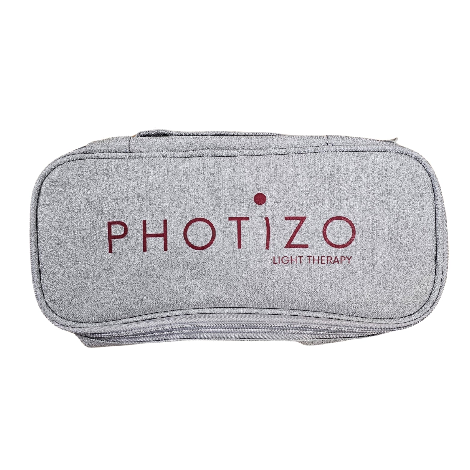 Dove Grey carrying case with 'PHOTIZO LIGHT THERAPY' text 